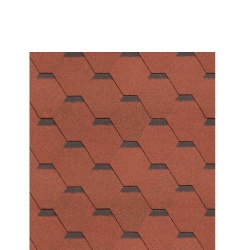 Гибкая черепица Шинглас КЛАССИК Кадриль Турмалин Shinglas 3м2