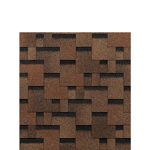 Гибкая черепица Docke EURASIA ЛАБИРИНТ Светло-коричневый