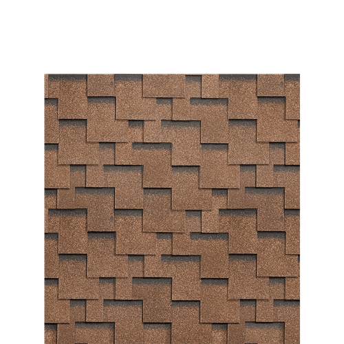 Гибкая черепица Шинглас КЛАССИК Румба Мускат Shinglas 3м2