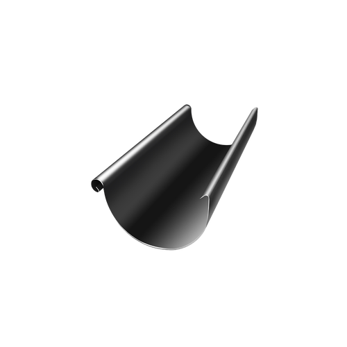 Желоб полукруглый для водостока Grand Line Гранд лайн 150мм, 3м металлический, цвета RAL