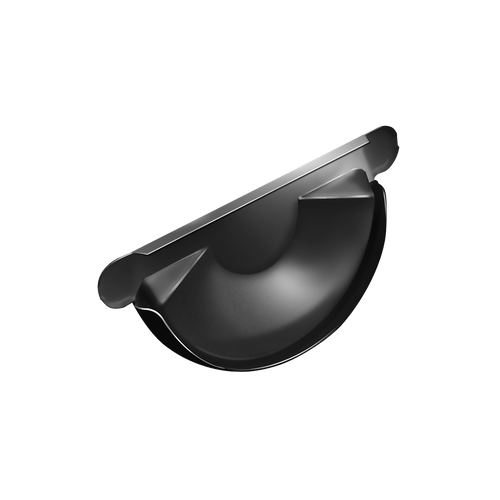 Заглушка желоба для водостока Grand Line Optima Гранд лайн 125мм металлическая, цвета RAL