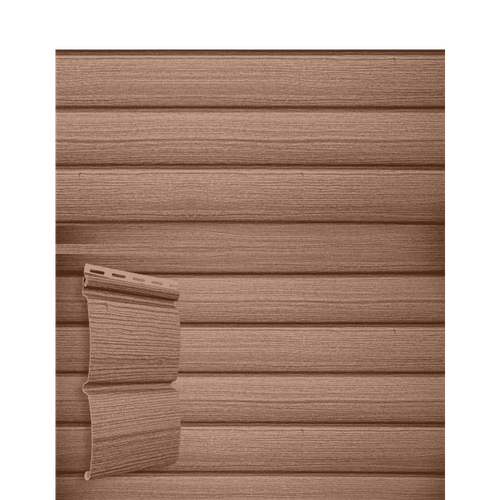 Сайдинг Блок-хаус Grand Line Tundra рябина (3,0м)