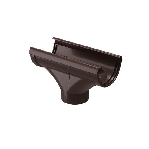 Docke LUX Воронка (Шоколад) для водостока пластик