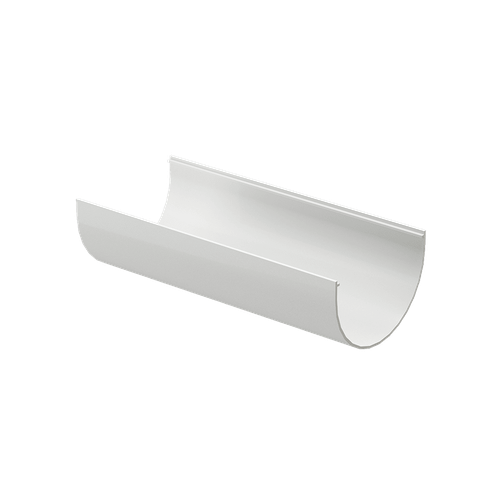 Docke PREMIUM Желоб 3м пломбир для водостока пластик