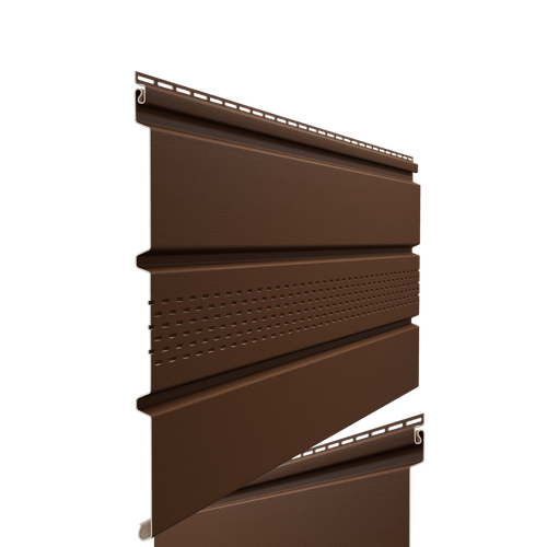 Docke Т4 Софит С центральной перфорацией Каштан Деке Premium