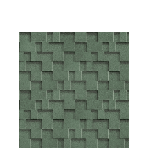 Гибкая черепица Шинглас Ультра Фокстрот Эвкалипт Shinglas 3м2