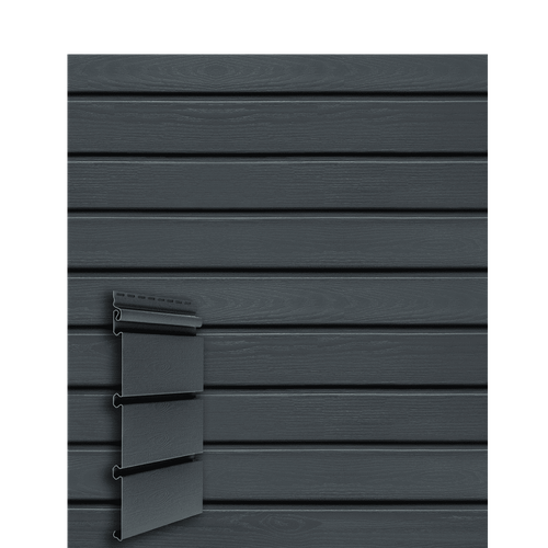 Сайдинг Архитектурный планкен Grand Line Acryl графит (3,0м)