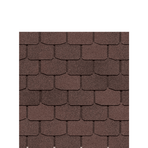 Гибкая черепица Docke  EUROPA SLATE Коричневый