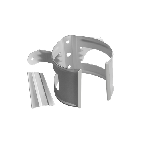 Кронштейн трубы на дерево для водостока Grand Line Optima Гранд Лайн, 90мм металлический, цвета RAL