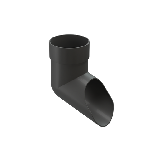 DOCKE Наконечник для водосточной трубы Premium, графит