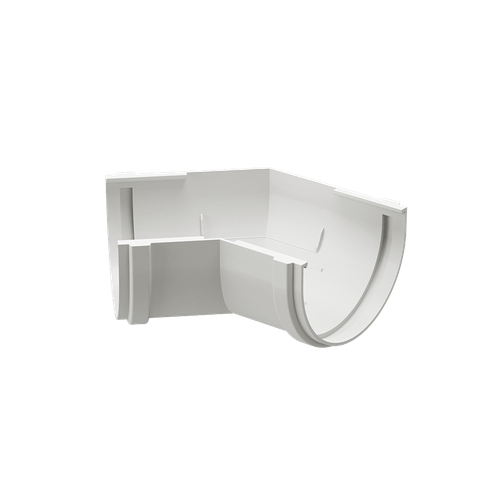 Docke PREMIUM Угол желоба 135˚ пломбир для водостока пластик