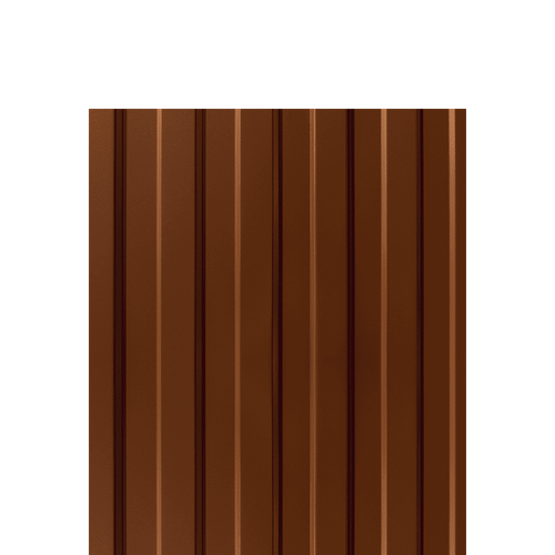 Профнастил 0,5 RAL-8004 терракота