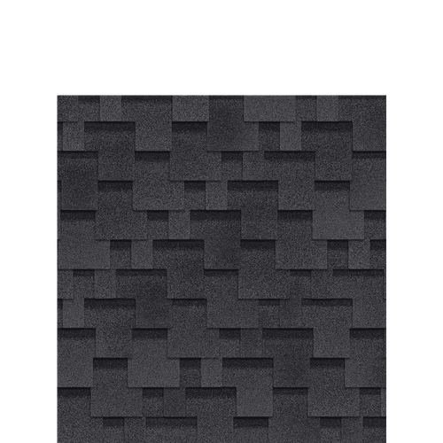 Гибкая черепица Шинглас Финская Аккорд Серый Shinglas 3м2