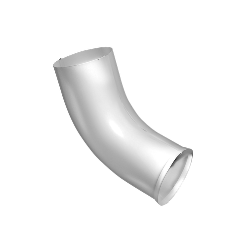 Колено трубы для водостока Grand Line Гранд Лайн 60°, 100мм металлическое, цвета RAL