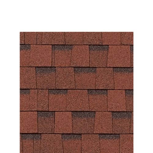 Гибкая черепица Шинглас РАНЧО Красный Shinglas 2м2